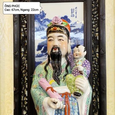 Tượng Phúc Lộc Thọ Thủ Công Hàng Kỹ
